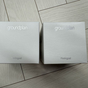 (새제품) 그라운드플랜 필링 패드 2통 일괄