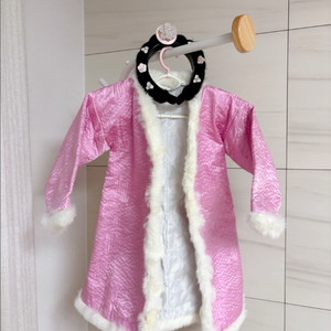 한복 털 배자, 가채 머리띠 일괄