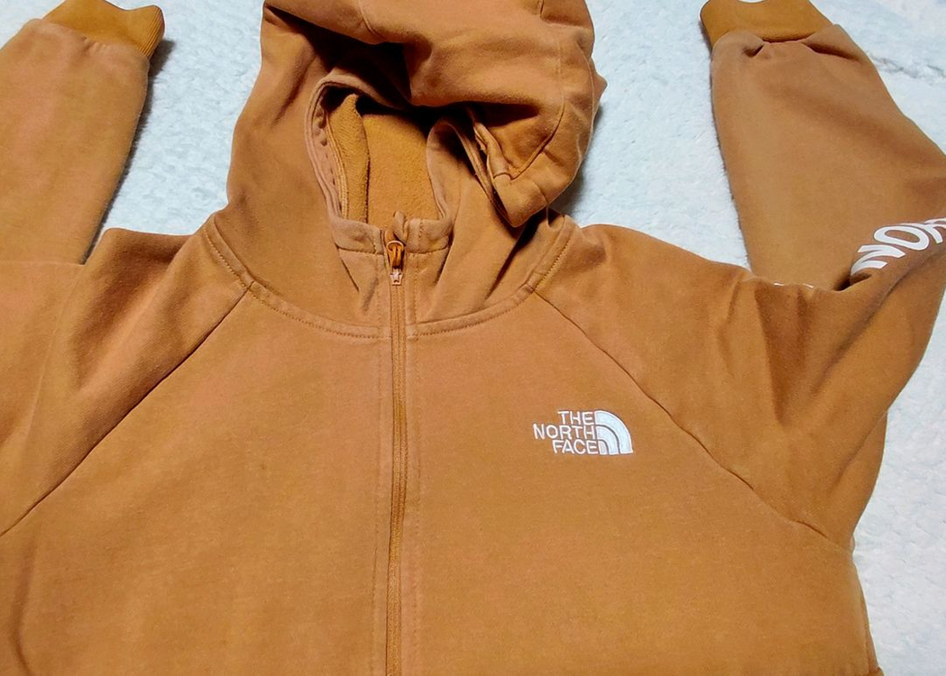 키즈 노스페이스 기모 후드 긴팔집업 140(9~10Y) 이미지