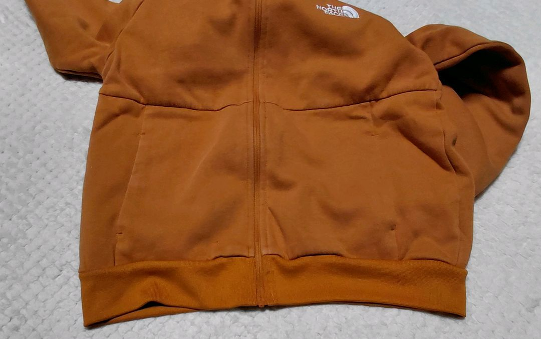 키즈 노스페이스 기모 후드 긴팔집업 140(9~10Y) 이미지