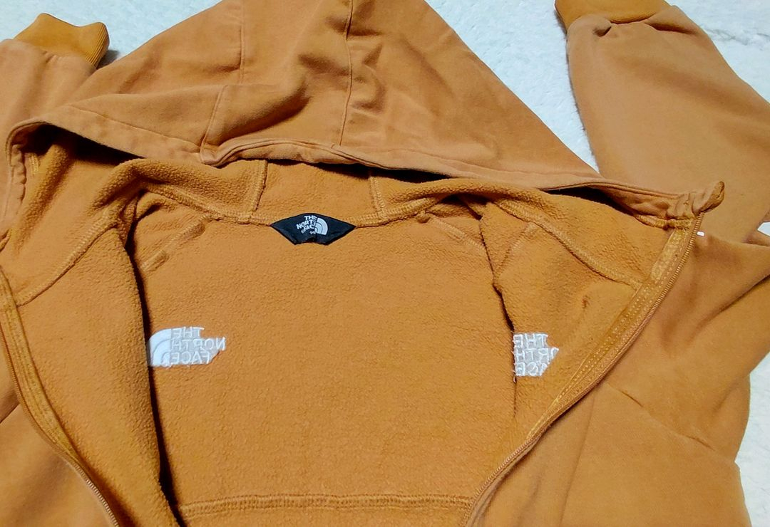 키즈 노스페이스 기모 후드 긴팔집업 140(9~10Y) 이미지