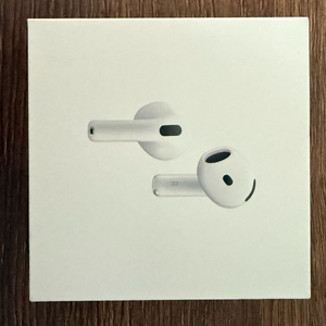 (미개봉 새제품)애플 에어팟 4세대 노캔