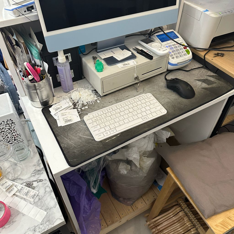 매장 카운터 인포메이션 안내데스크 옷가게,미용실,공방--1