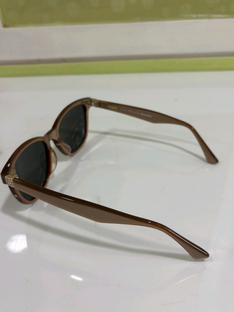 유메르 벤티 선글라스 우드브라운--1