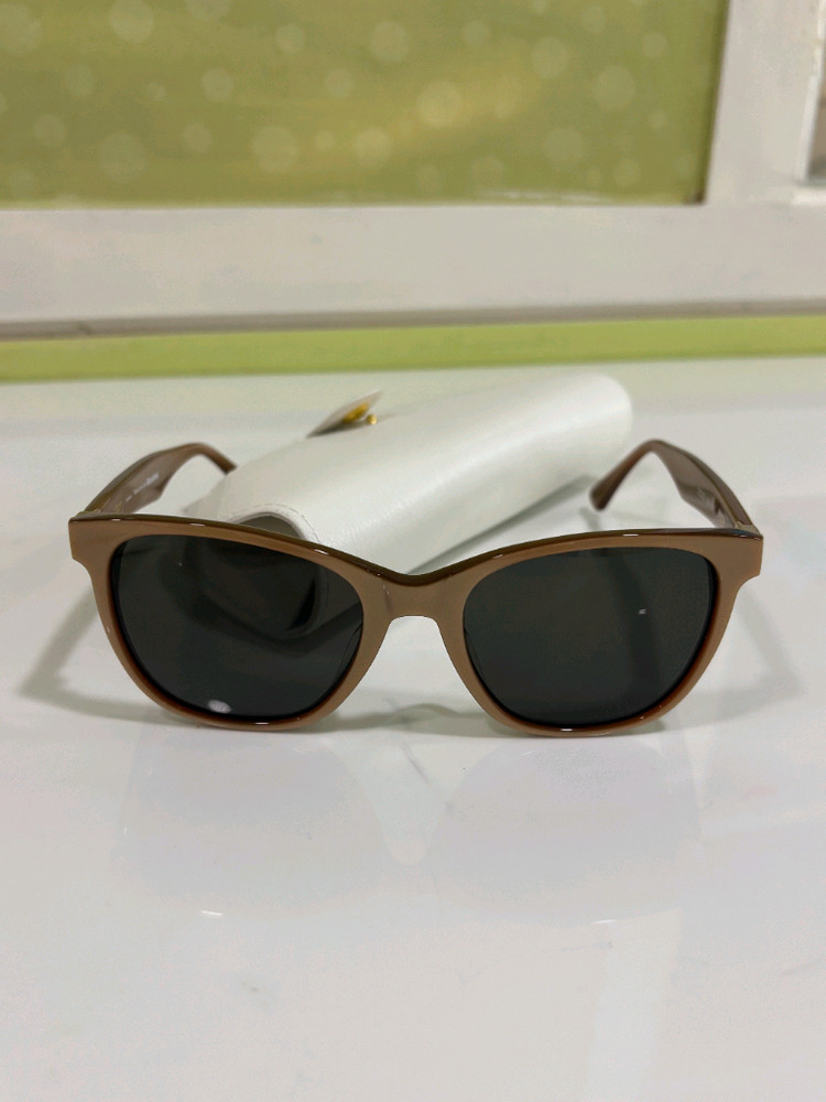 유메르 벤티 선글라스 우드브라운--2