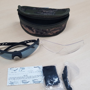 (새상품) 한국군 전투용 고글(선글라스)