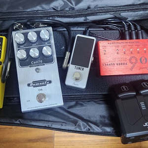 기타 이펙터 페달 세트 (Boss, Demonfx 외)
