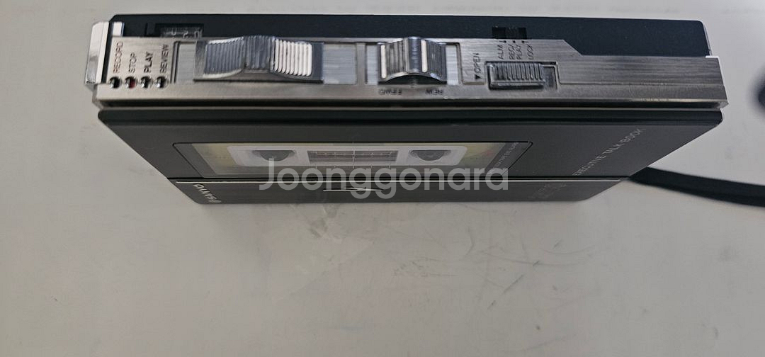 산요 2550 휴대용 보이스 레코더 워크맨 작동품--4