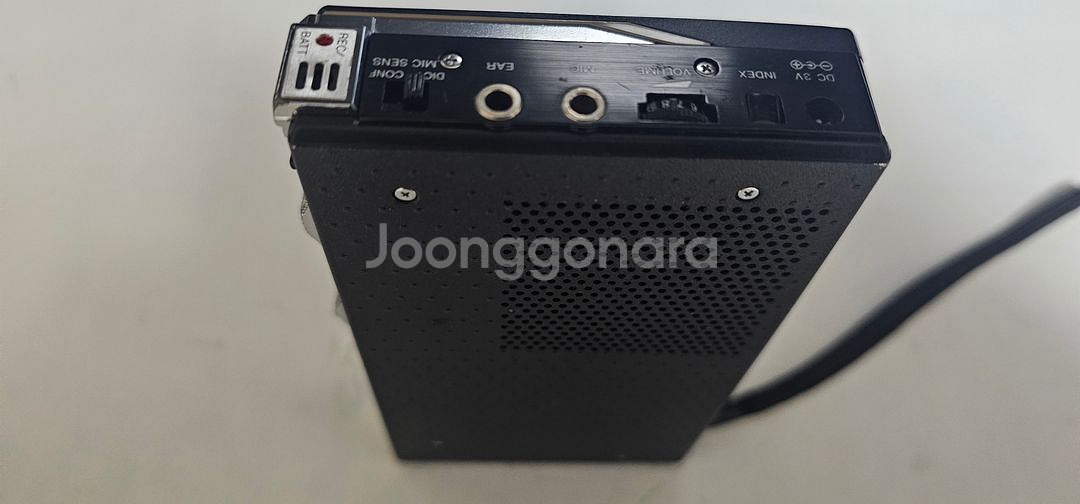 산요 2550 휴대용 보이스 레코더 워크맨 작동품--7