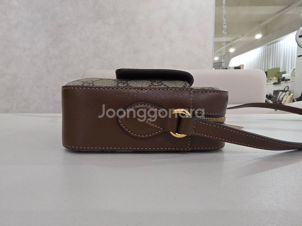 구찌 1955 홀스빗 스몰 숄더백--3