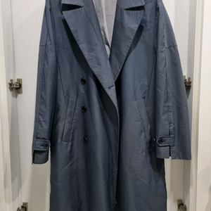 남성 SYSTEM 시스템옴므 네이비 트렌치 맥코트