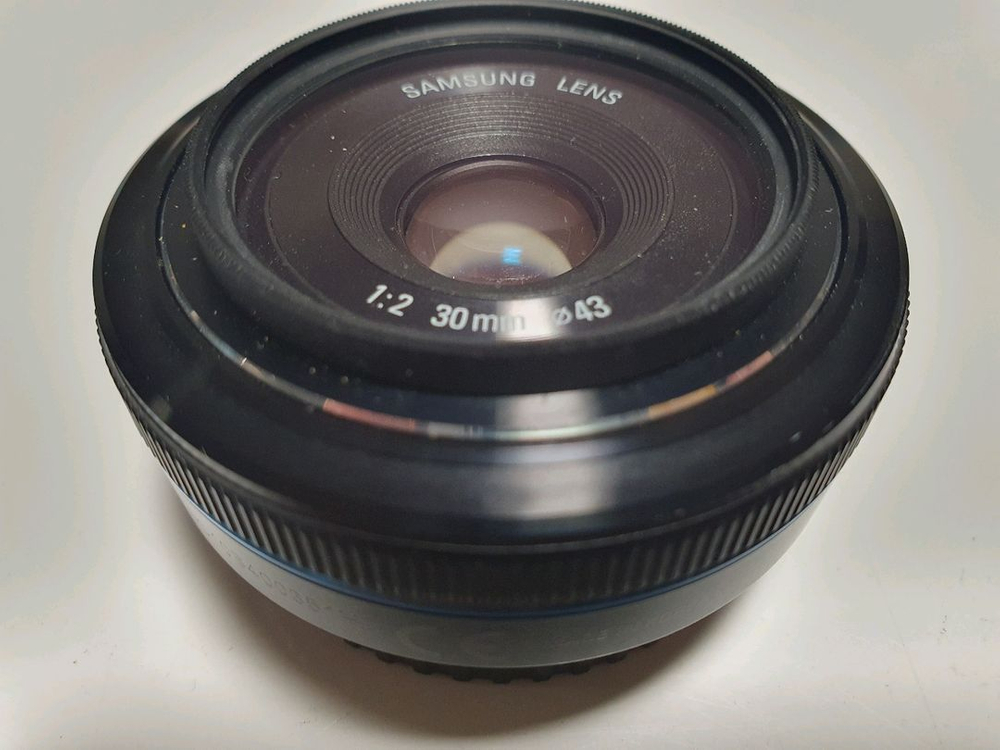 삼성 NX 30mm 단렌즈--1