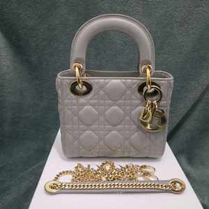 디올 레이디 미니 펄그레이