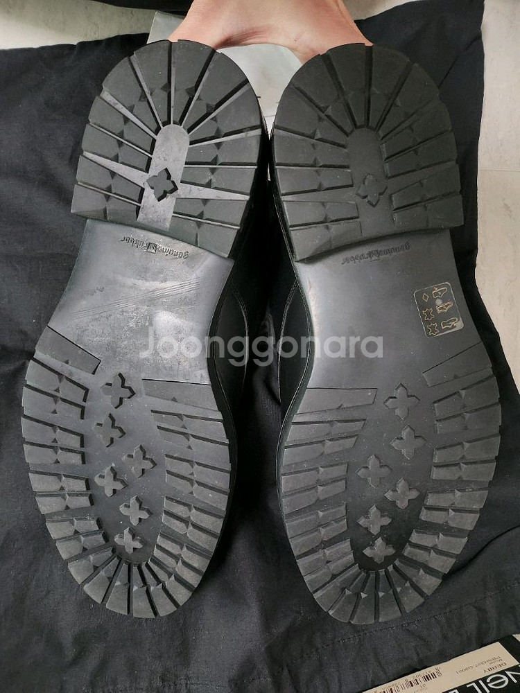 닐바렛 피어싱 더비 42사이즈 블랙 (2회착용중고)--6