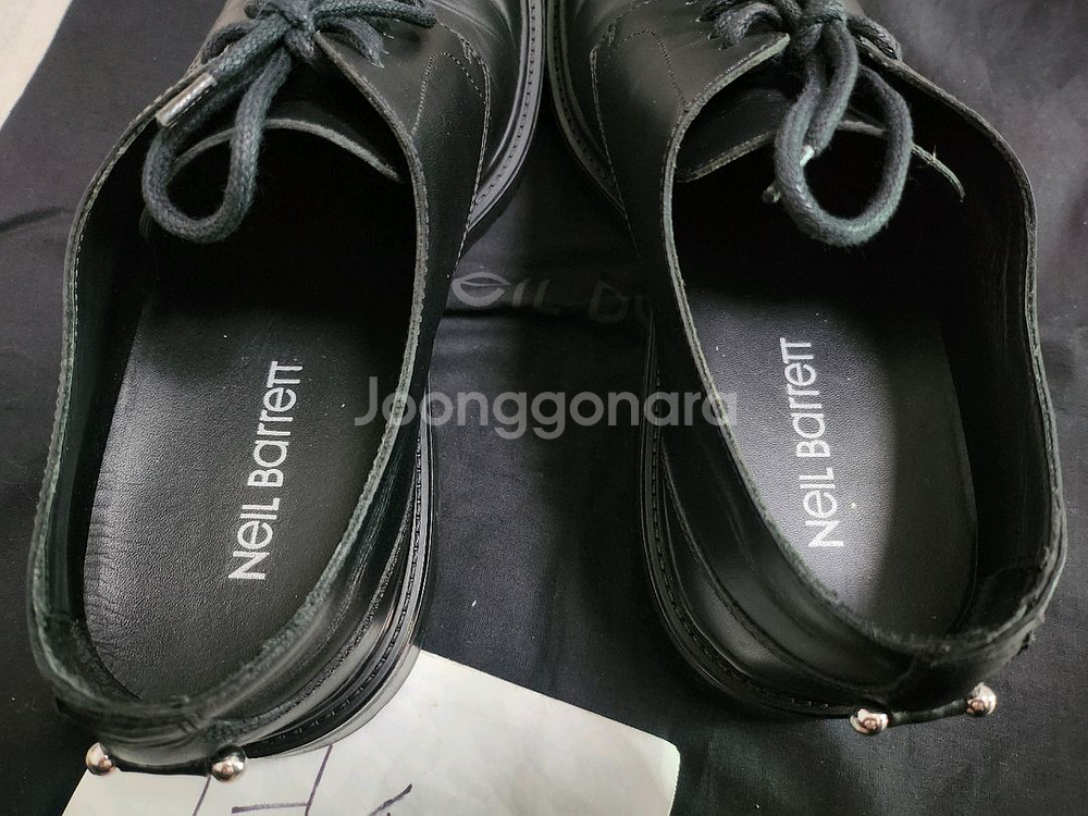 닐바렛 피어싱 더비 42사이즈 블랙 (2회착용중고)--7