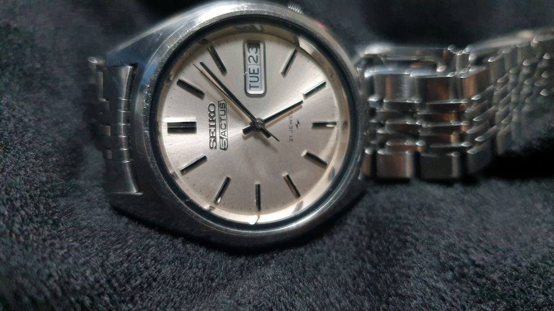 빈티지 세이코 액터스5 오토매틱시계입니다--2