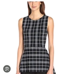 Theory 체크 베스트 L 택달린새옷