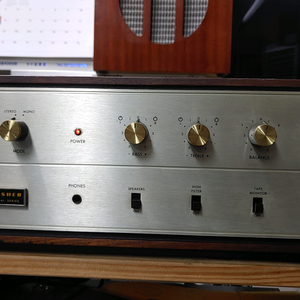 피셔 X-100 진공관 인티앰프