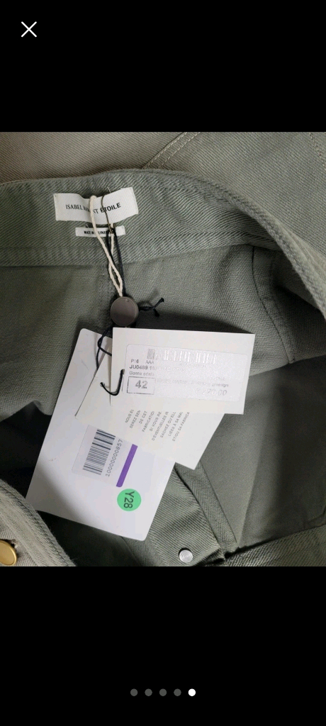 이자벨마랑 에뚜왈스커트 택달린새옷--4