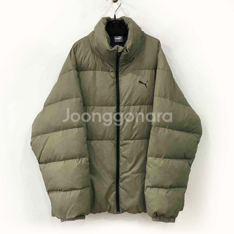 푸마 공용 올리브 덕다운 패딩자켓 941486 02(XL)--1