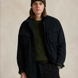 폴로랄프로렌/ 립스탑오버셔츠/ m