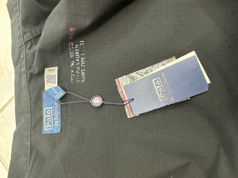 폴로랄프로렌/ 립스탑오버셔츠/ m--5