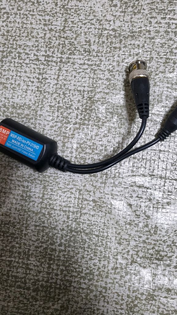8MP MSIP-REI-isn-PV-215HD Split Joint HD Video Balun 케이블입니다--1