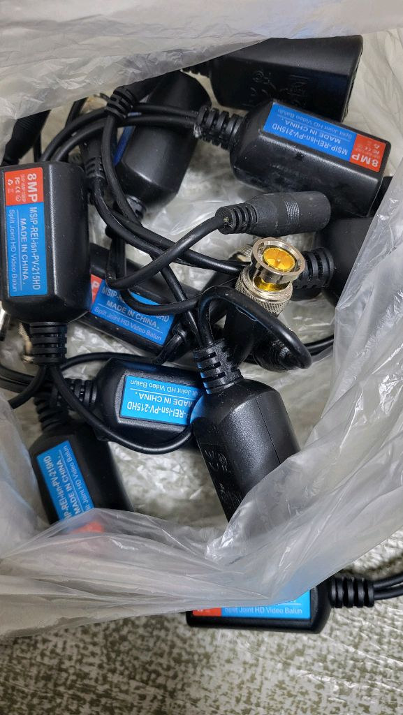8MP MSIP-REI-isn-PV-215HD Split Joint HD Video Balun 케이블입니다--2