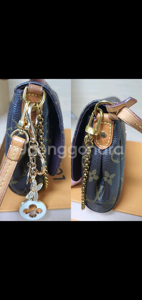 루이비통 페이보릿MM 크로스백 정품A급(영수증O)구찌프라다디올고야드샤넬셀린느보테가생로랑버버리발렌시아가--7