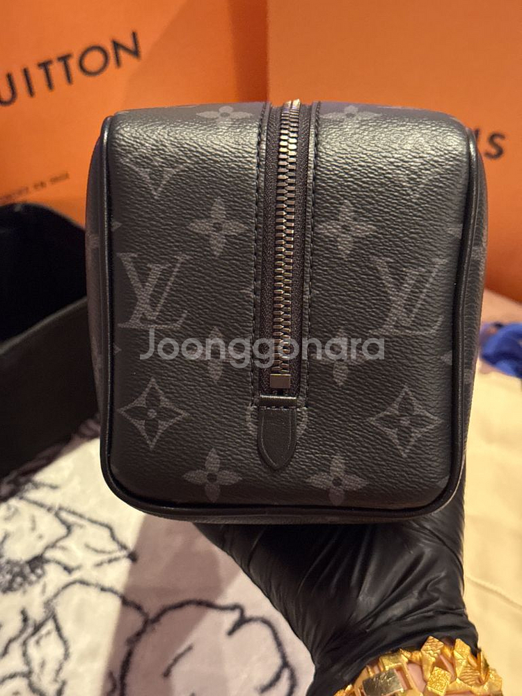 {미사용/새상품/백화점판 루이비통 이클립스 락커 돕키트--3