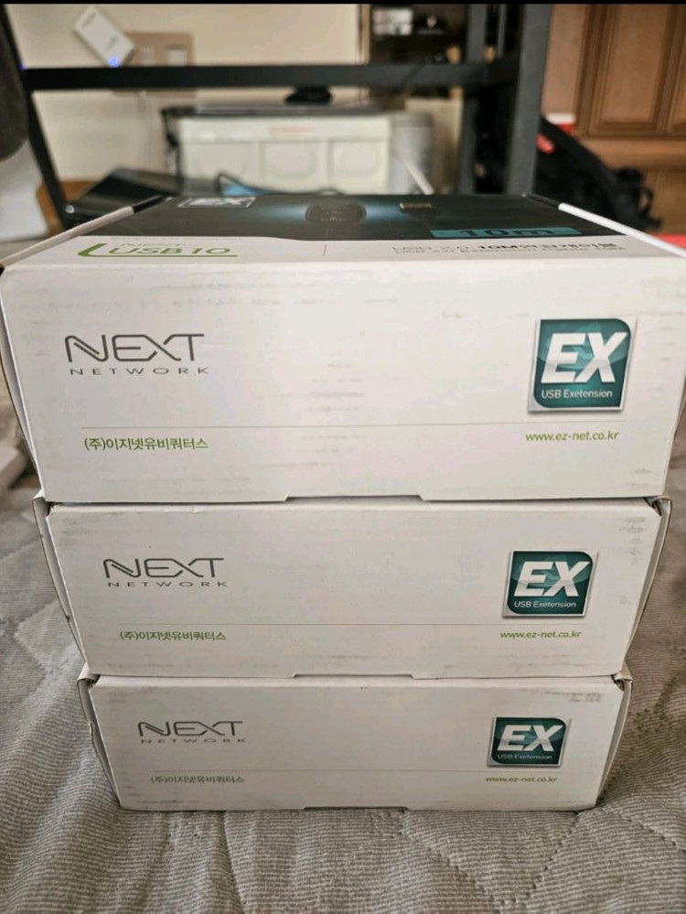 NEXT USB 2.0 10m 연장케이블-신품 3개 일괄--1