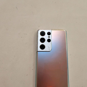 갤럭시 S21울트라 실버 무잔상 정상공기기