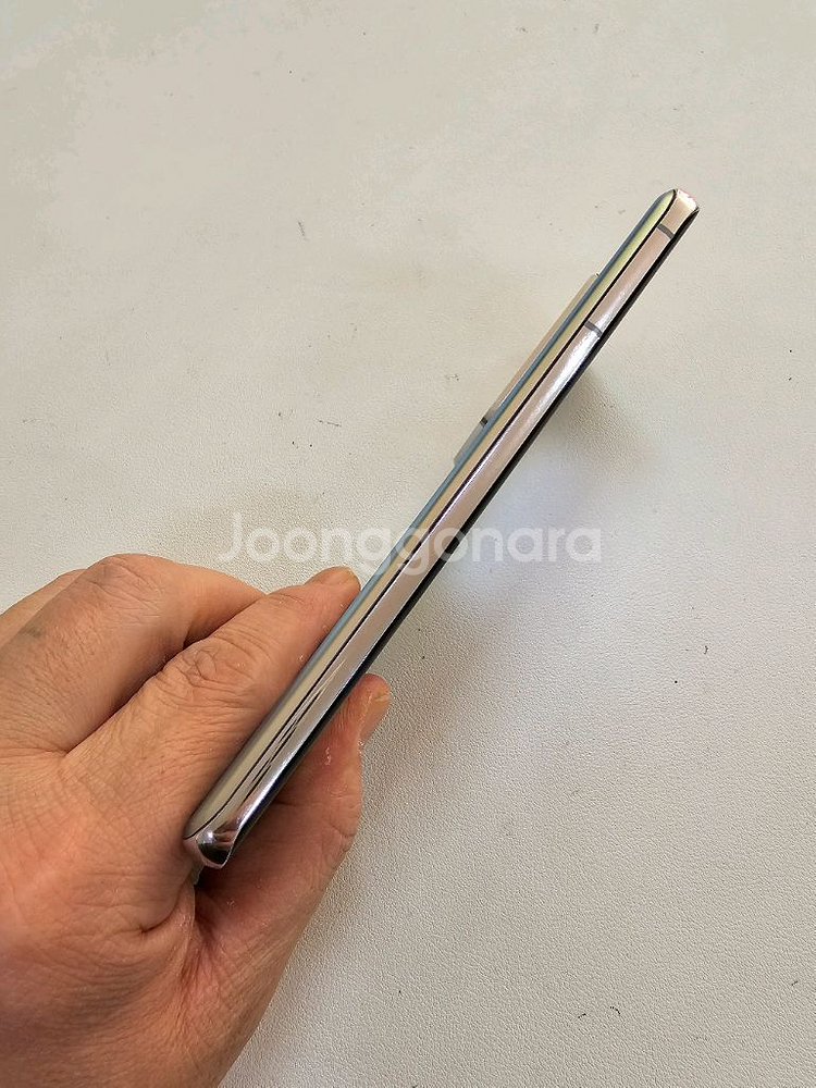 갤럭시 S21울트라 실버 무잔상 정상공기기--4