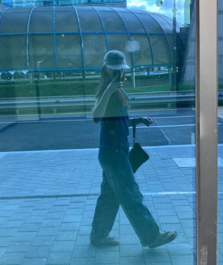 네스티팬시클럽 | 유쓰 데님 오버롤 다크 블루--6