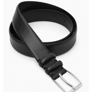 <택있음>COS 클래식 레더 벨트(M/L/블랙)