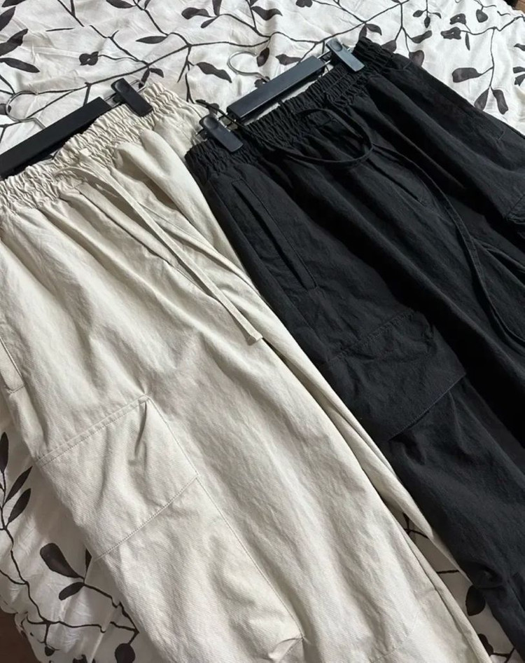 벨리에 시티트립카고팬츠 초판 크림 S 이미지