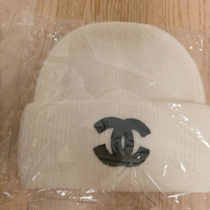 명품 로고 비니 모자 세트