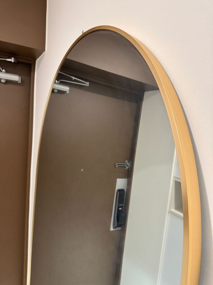 아치형 골드 프레임 대형 거울--1