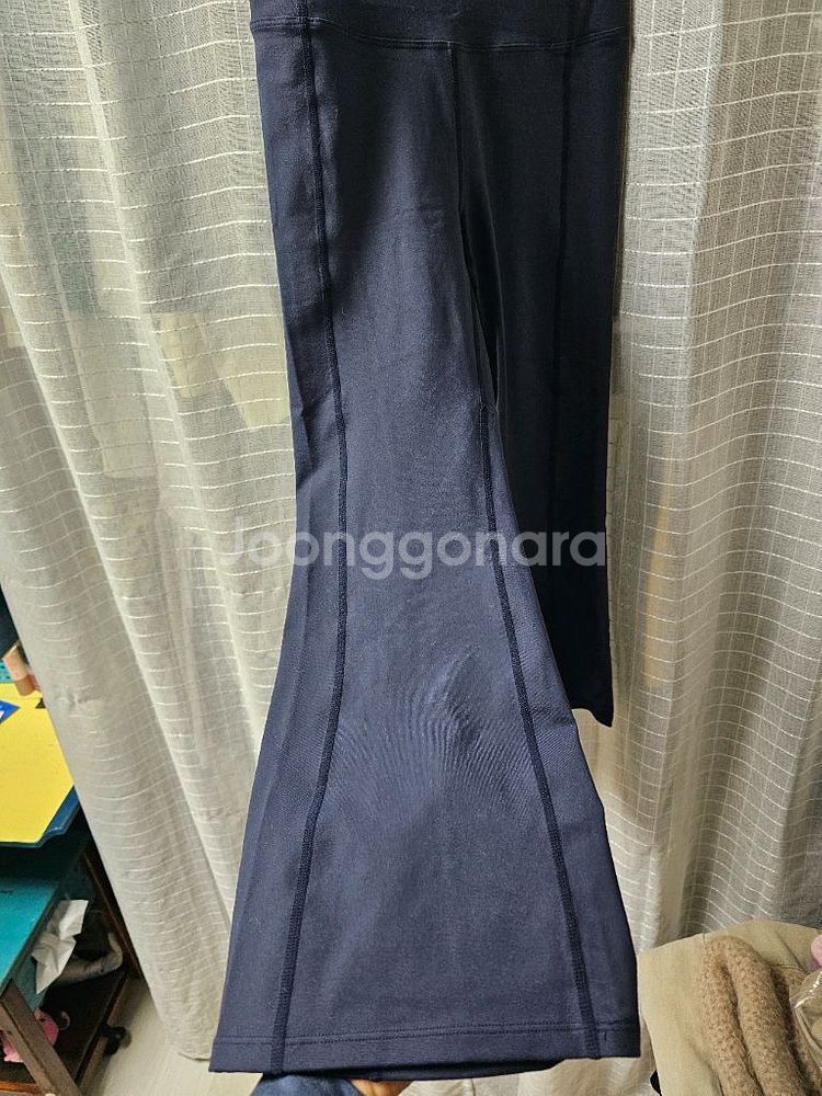 룰루레몬 네이비 부츠컷 레깅스--1