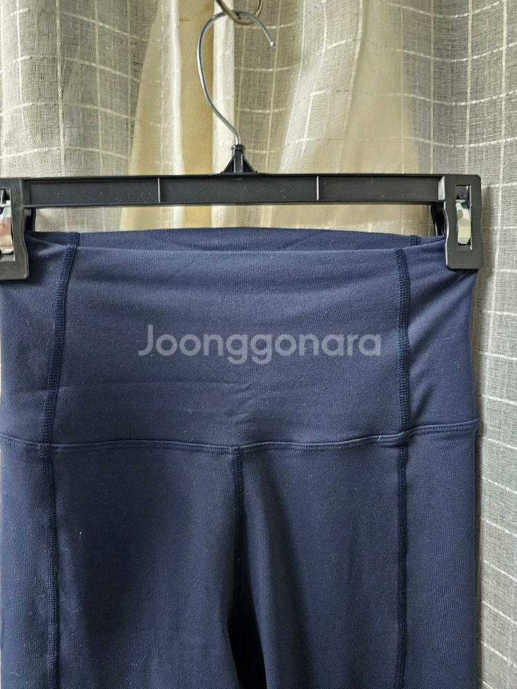 룰루레몬 네이비 부츠컷 레깅스--2