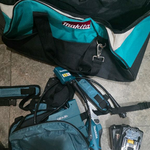 [상태최상] 마끼다 무선 백팩형 전지가위 dup362 풀세트