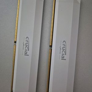 크루셜 DDR5 PRO white 32GB 6400 * 2 램