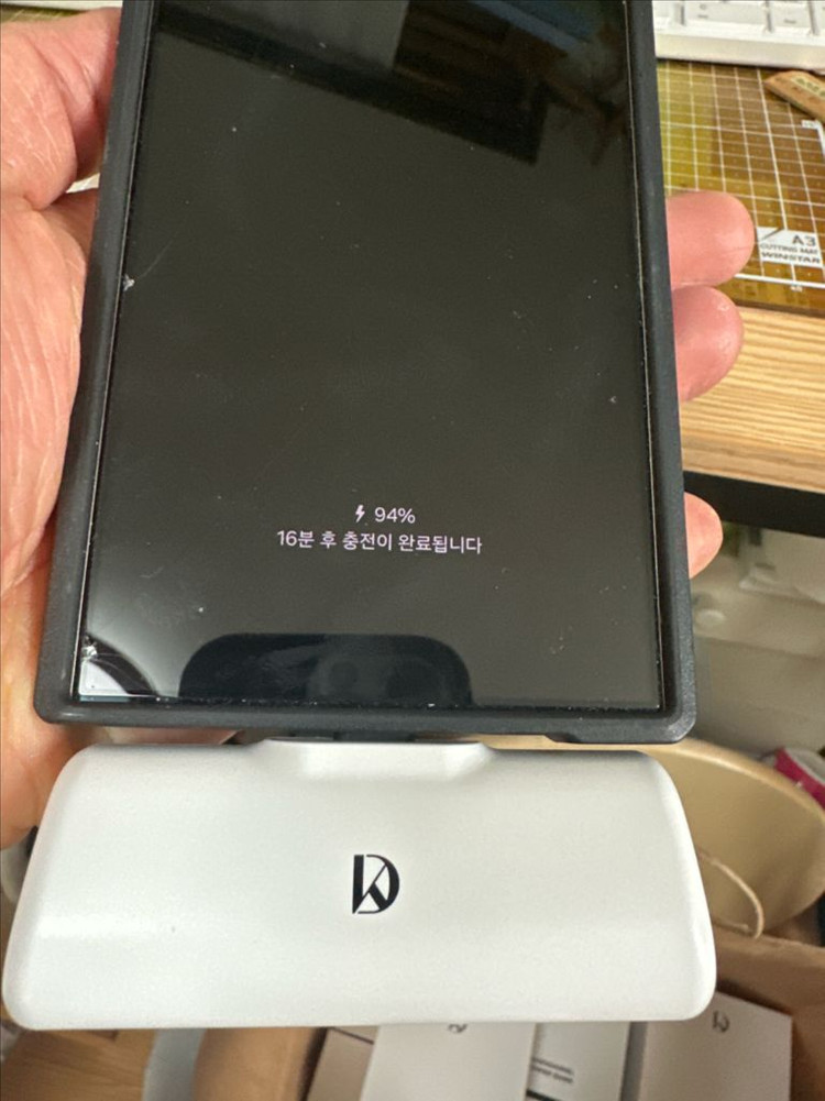 새상품 풀박스-보조배터리 5000mAh--2