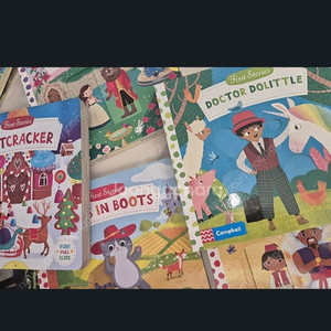 알라딘 미녀와야수 호두까기인형 등 퍼스트 스토리 슬라이드 영어책. 넘이뻐요~