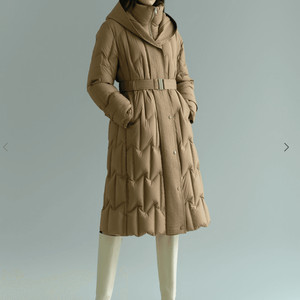 마레몬떼 여자 롱패딩 구스 롱 다운 패딩 55 (새상품) 이미지