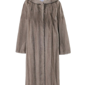 새상품예본모피 휘메일 풀스킨 코펜하겐퍼 프리미엄등급 후드 롱밍크