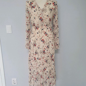 (거의새거)쉬폰 롱원피스 프리사이즈