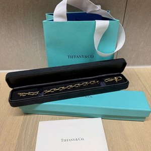 티파니 하드웨어 스몰링크 브레이슬릿 M사이즈