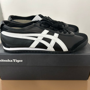 260 오니츠카 타이거 멕시코 66 블랙 화이트 오코탭 미시착 새상품