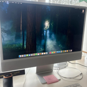 애플 아이맥24 M4 실버256기가